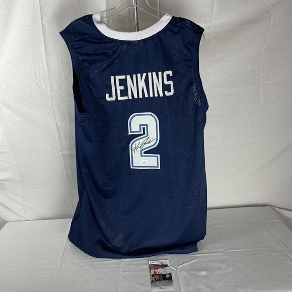 Kris Jenkins autographed signed Villanova Wildcats custom jersey JSA COA - Picture 1 of 4
